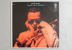 【 US Columbia盤 ・ オリジナル盤 】★ Miles Davis ・Round About Midnight 　/　US Columbia 　CL 949 　6EYE　 　 深ミゾ　中古品　★