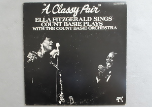  ★ ELLA FITZGERALD with COUNT BASIE ・ A CLASSY PAIR　 / 　PABLO TODAY　2312－132 　ステレオ盤　中古品 ★　