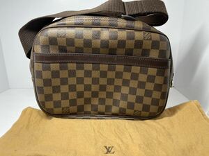 ［１円スタート］LOUIS VUITTON ルイヴィトン ヴィトン　リポーター PM ダミエ ショルダーバッグ バッグ リポーター