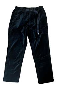 GRAMICCI( Gramicci ) another . velour pants M America made black 