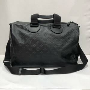 【LOUIS VUITTON】ルイヴィトン スピーディ・バンドリエール40 2WAY ボストンバッグ M43696 ブラック レザー 総柄 ts202311