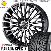 新品 マツダ CX-5 RAV4 245/45R20 ヨコハマ パラダ PA02 クレンツェ 855EVO 20インチ 8.5J +45 5/114.3 サマータイヤ ホイール 4本SET_画像1