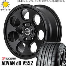 新品 ワゴンR ムーヴ NWGN 155/65R14 ヨコハマ アドバン db マッドエージェント 14インチ 4.5J +45 4/100 サマータイヤ ホイール 4本SET_画像1