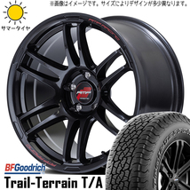 新品 RAV4 CX-5 225/65R17 BFグッドリッチ トレイルテレーン T/A RACING R26 17インチ 7.0J +47 5/114.3 サマータイヤ ホイール 4本SET_画像1