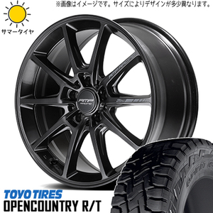 新品 ハイエース 215/65R16 109/107 OPENCOUNTRY R/T RMP RACING R25 Plus 16インチ 6.5J +38 6/139.7 サマータイヤ ホイール 4本SET