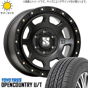 新品 デリカ エクストレイル 215/70R16 16インチ TOYO オープンカントリー U/T XJ07 7.0J +35 5/114.3 サマータイヤ ホイール 4本SET