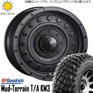 新品 デリカ RAV4 CX-5 235/70R16 16インチ BFGoodrich T/A KM3 DEAN コロラド 7.0J +37 5/114.3 サマータイヤ ホイール 4本SET