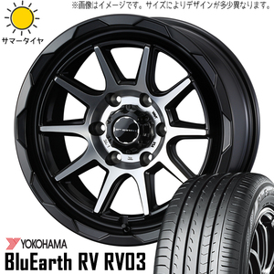 新品 アルファード 20系 215/60R17 17インチ ヨコハマ RV03 マッドヴァンス 06 7.0J +40 5/114.3 サマータイヤ ホイール 4本SET