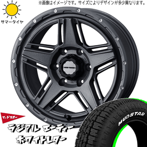 新品 デリカミニ ハスラー 165/65R14 14インチ マッドスター ラジアル A/T MV07 4.5J +45 4/100 サマータイヤ ホイール 4本SET