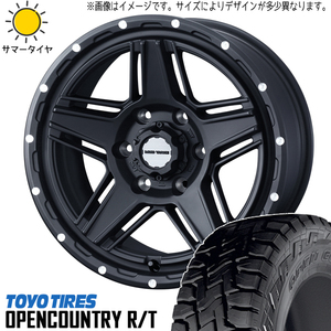 新品 デリカ RAV4 CX-5 235/70R16 16インチ TOYO オープンカントリー R/T MV07 7.0J +38 5/114.3 サマータイヤ ホイール 4本SET