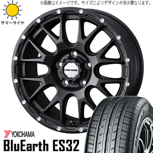 新品 アルファード 20系 215/60R17 17インチ ヨコハマ ES32 マッドヴァンス 08 7.0J +38 5/114.3 サマータイヤ ホイール 4本SET