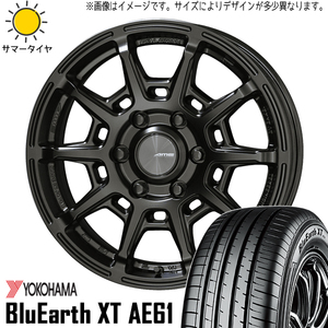 新品 ハイエース 215/70R16 ヨコハマ XT AE61 ガレルナ レフィーノ 16インチ 6.5J +38 6/139.7 サマータイヤ ホイール 4本SET