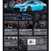 新品 86 スバル BRZ 225/40R18 ヨコハマ GT AE51 クロススピード RS9 18インチ 8.5J +45 5/100 サマータイヤ ホイール 4本SET_画像4