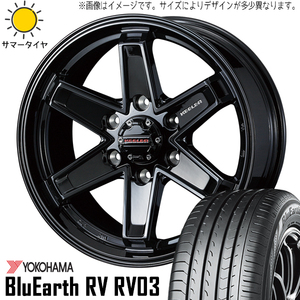 新品 アルファード 225/60R17 17インチ ヨコハマ RV03 キーラー タクティクス 7.0J +40 5/114.3 サマータイヤ ホイール 4本SET