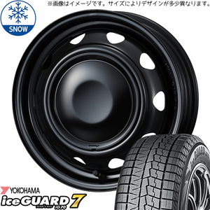 新品 ekクロススペース 155/65R14 Y/H Ice GUARD IG70 ネオキャロ 14インチ 4.5J +45 4/100 スタッドレス タイヤ ホイール セット 4本