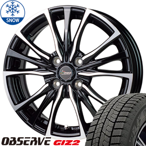 新品 ムーブ ミラ ラパン 155/65R13 TOYO GIZ2 クロノス CH110 13インチ 4.0J +45 4/100 スタッドレス タイヤ ホイール セット 4本