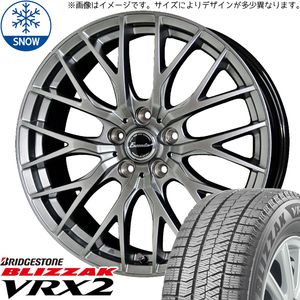 新品 ekクロスEV サクラ 155/65R14 ブリヂストン ブリザック VRX2 E05 14インチ 4.5J +45 4/100 スタッドレス タイヤ ホイール 4本