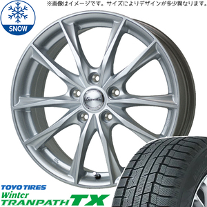 新品 タント NBOX サクラ 155/65R14 TOYO TRANPATH TX E06 14インチ 4.5J +45 4/100 スタッドレス タイヤ ホイール セット 4本