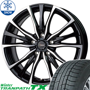 新品 プリウスα ノア ヴォクシー 205/60R16 TOYO TRANPATH TX CH110 16インチ 6.5J +40 5/114.3 スタッドレス タイヤ ホイール セット 4本