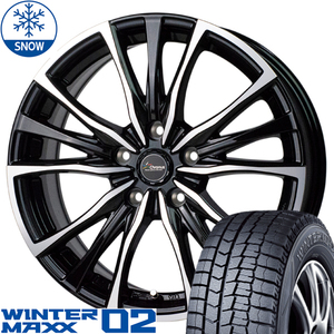 新品 60系 プリウス 195/60R17 ダンロップ WM02 クロノス CH110 17インチ 7.0J +38 5/114.3 スタッドレス タイヤ ホイール セット 4本