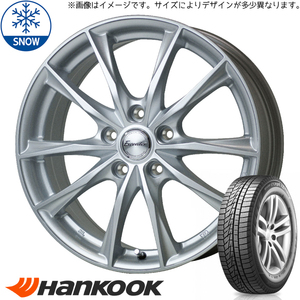 新品 bB サクシード ノート 175/65R14 HANKOOK W626 エクシーダー E06 14インチ 5.5J +45 4/100 スタッドレス タイヤ ホイール セット 4本