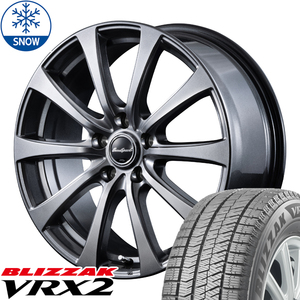 新品 ノア 90系 BS BLIZZAK VRX2 205/60R16 16インチ ユーロスピード G10 6.5J +38 5/114.3 スタッドレス タイヤ ホイール セット 4本