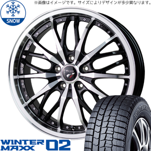 新品 アルファード 235/50R18 ダンロップ WM02 プレシャス HM3 18インチ 7.5J +38 5/114.3 スタッドレス タイヤ ホイール セット 4本