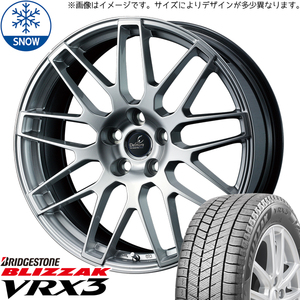 新品 LX ランドクルーザー 300系 265/55R20 BS VRX3 デルモア LC.S 20インチ 8.0J +55 6/139.7 スタッドレス タイヤ ホイール セット 4本