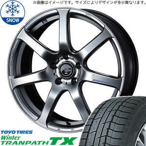 新品 アルファード 20系 215/60R17 TOYO TX レオニス ナヴィア07 17インチ 7.0J +42 5/114.3 スタッドレス タイヤ ホイール セット 4本