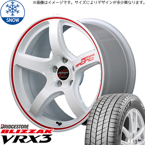 新品 ヤリス スイフト バレーノ 185/55R16 BS BLIZZAK VRX3 RMP R50 16インチ 6.0J +42 4/100 スタッドレス タイヤ ホイール セット 4本