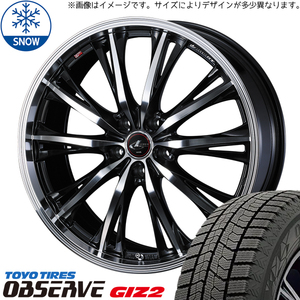 新品 スズキ イグニス 175/60R16 TOYO オブザーブ GIZ2 レオニス RT 16インチ 5.0J +45 4/100 スタッドレス タイヤ ホイール セット 4本