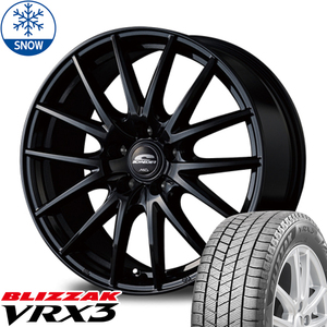 新品 CH-R アルファード RVR BS BLIZZAK VRX3 215/65R16 16インチ SQ27 6.5J 5/114.3 スタッドレス タイヤ ホイール セット 4本