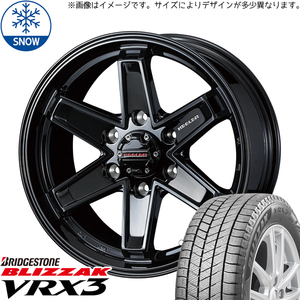 新品 スズキ ジムニーシエラ 205/70R15 15インチ BS BLIZZAK VRX3 WEDS KEELER TACTICS スタッドレス タイヤ ホイール セット 4本