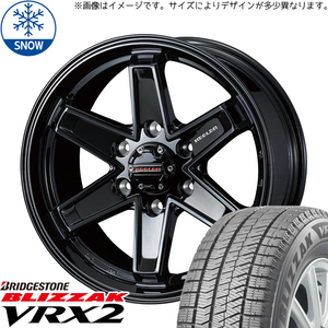 新品 パジェロミニ キックス 195/65R16 16インチ BS BLIZZAK VRX2 WEDS KEELER TACTICS スタッドレス タイヤ ホイール セット 4本