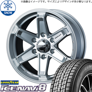 新品 プリウスα 215/50R17 17インチ グッドイヤー アイスナビ 8 WEDS KEELER TACTICS スタッドレス タイヤ ホイール セット 4本