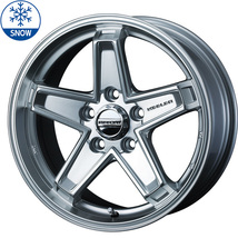 新品 プリウスα ノア ヴォクシー 205/55R17 17インチ Y/H アイスガード 6 WEDS KEELER TACTICS スタッドレス タイヤ ホイール セット 4本_画像2