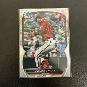 2023 Topps Bowman chrome Mojo Jordan Lawlar Diamond Backs アリゾナ・ダイヤモンドバックス MLB