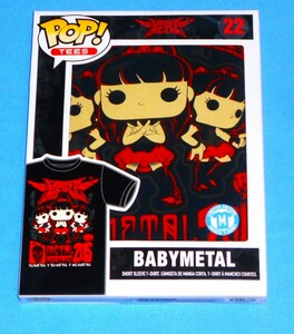 HR99/ベビーメタル BABYMETAL Rock Poster POP Tシャツ ブラック Mサイズ