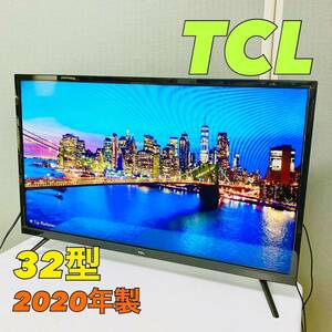 【1円スタート！動作確認・初期化済み！】TCL ティーシーエル 32型 液晶テレビ スマートテレビ 32S515 2020年製 / T2013-A