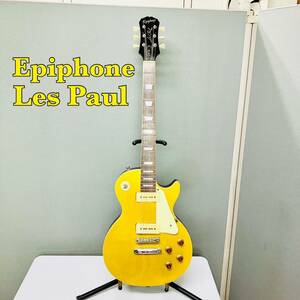 【1円スタート！動作OK！】Epiphone エピフォン Les Paul レスポール '56 Gold Top ギター エレキギター ソフトケース付き / T2230-160