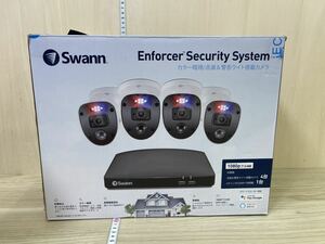 未使用保管品　Swann セキュリティカメラ　4CH 1080 DVRシステム 1TB ドーム型 カメラ4台　WDVK-446804SL 東日本で使用可能