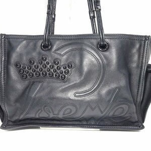 LOEWE　ロエベ　ショッパー　トートバッグ ショルダーバッグ　ハンドバッグ　レザー　ブラック　3679