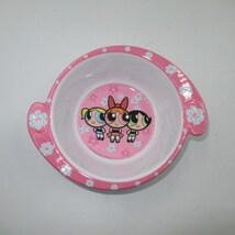 2002年★Power Puff Girls★パワーパフガールズ★お皿★プレート★★フィギュア★人形★ぬいぐるみ★_画像1