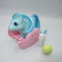 80’s★My little pony★マイリトルポニー★Baby ★ベイビー★ニューボーン★ユニコーン★カタツムリ（ピンク）★A_画像1