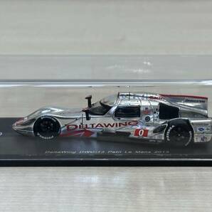 1円スタート 新品未展示 1/43 Spark スパーク DeltaWing デルタウィング DWC-13 2013 プチ ルマン #0 Katherine Legge／Andy Meyrick US010の画像3