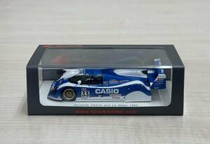 新品未展示 1/43 spark スパーク TOYOTA トヨタ TS010 1992 ルマン24時間 関谷正徳／ピエール アンリ・ラファネル／ケネス・アチソン S7703