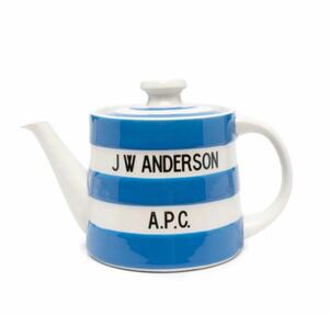 A.P.C. x JW ANDERSON イギリス製コラボティーポット 箱付新品未使用品 送込☆アーペーセー JWアンダーソン定価24200円 tea pot T.G.GREEN