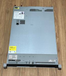 ★最新FW★HP 1Uサーバー DL360 Gen9 Xeon E5 2667v3 2基 4GB 146GB P240ar RAID 500Wプラチナ電源*2