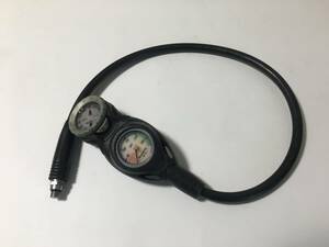 【中古品】SUUNTO スント 2ゲージ（残圧計+コンパス）