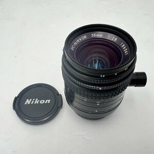 ★Nikon PC-NIKKOR 35mm 1:2.8 ニコン レンズ マニュアルフォーカス 中古美品 5/112001h★